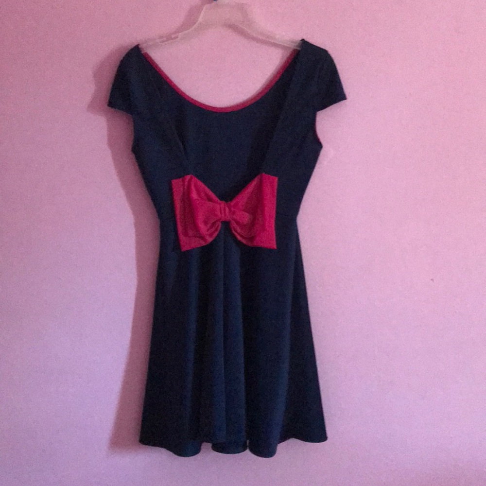 Small open back dress